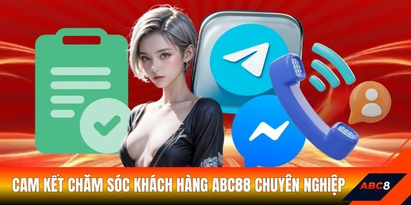Cam kết chăm sóc khách hàng ABC88 chuyên nghiệp